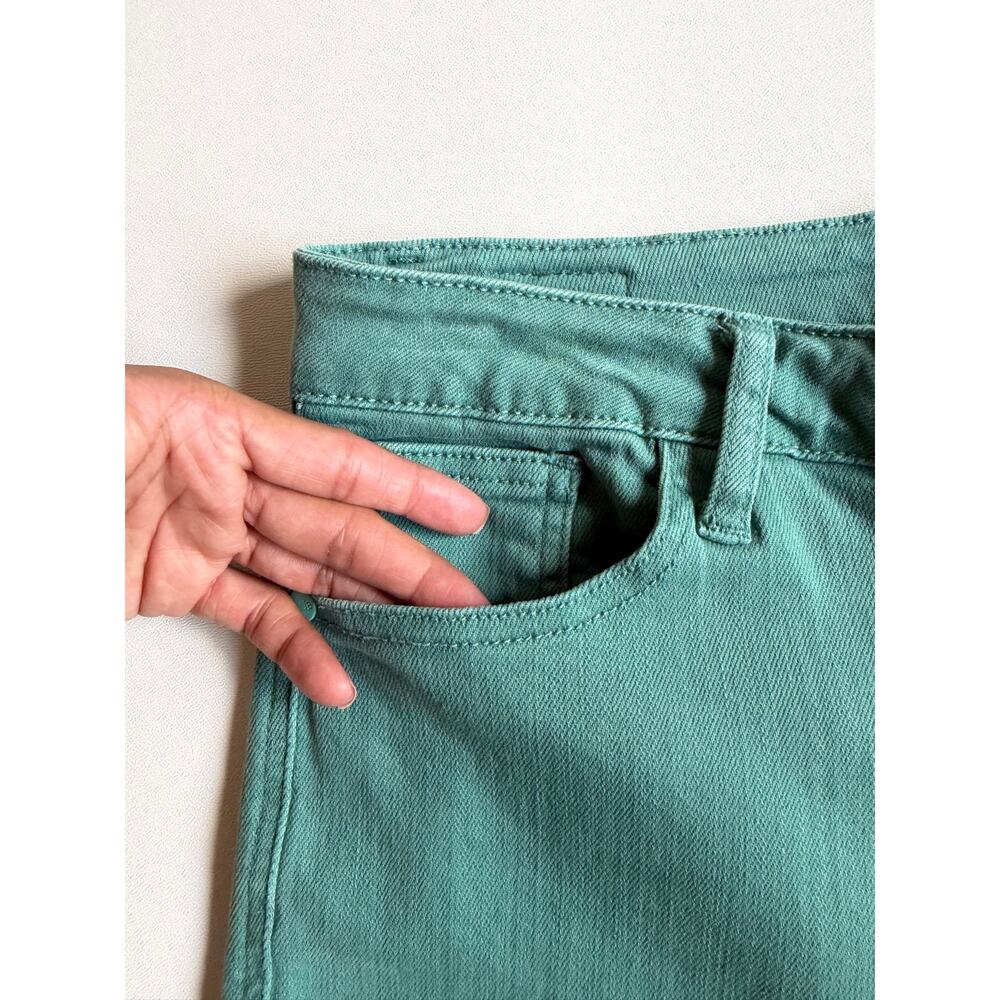 Judy Blue Women's Sea Green High Rise Garmernt Dyed 90's Straight Jeans Sz 9/29 - Picture 4 of 14